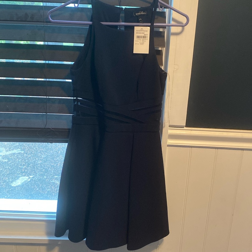 Speechless xtra small. Navy dress